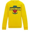 Детский Свитшот Dad is my Superman Солнечно желтый фото