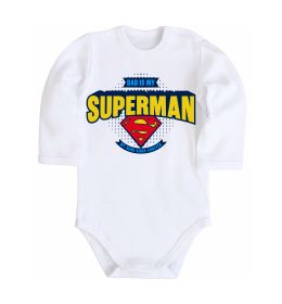 Детский боди Dad is my Superman