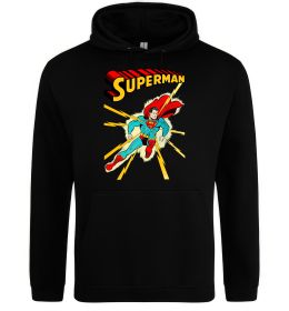 Мужская толстовка (худи) Superman lightning