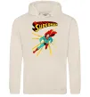 Женская толстовка (худи) Superman lightning Таш фото