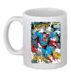 Чашка керамическая Superman poster Белый Чашка керамическая Superman poster Белый фото