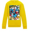 Детский Свитшот Superman poster Солнечно желтый фото