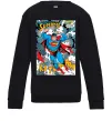 Детский Свитшот Superman poster Черный фото