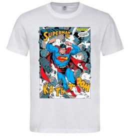 Мужская футболка Superman poster