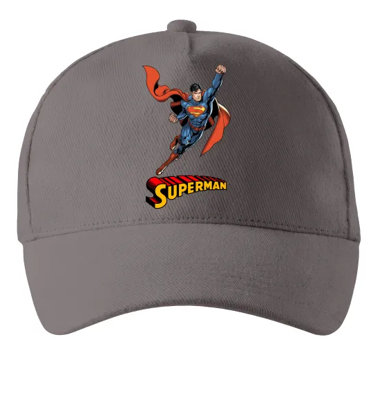 Кепка Superman retro Серый фото