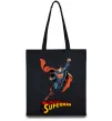 Еко-сумка Superman retro Чорний фото