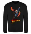 Свитшот Superman retro Черный фото