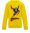 Детский Свитшот Superman retro Солнечно желтый фото