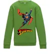 Детский Свитшот Superman retro Лаймовый фото