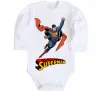 Детский боди Superman retro Белый фото