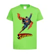 Детская футболка Superman retro Лаймовый фото