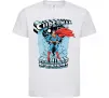 Дитяча футболка The man of steel Білий фото