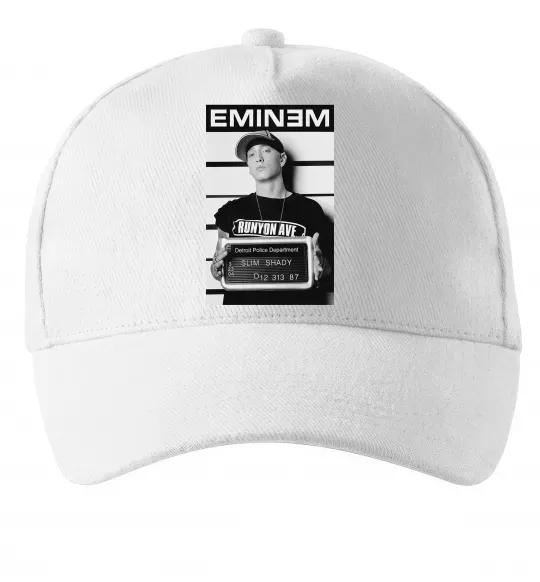 Кепка Eminem in police Белый фото