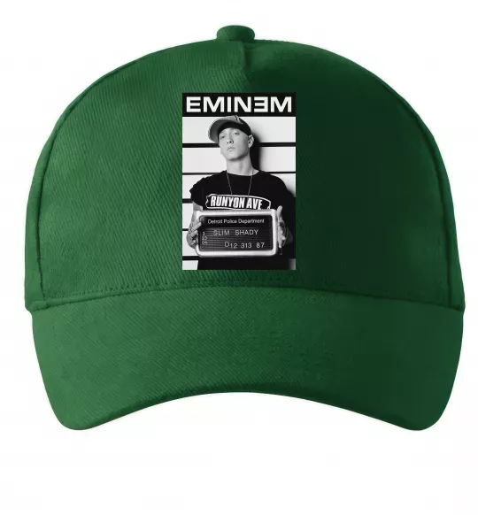 Кепка Eminem in police Темно-зеленый фото