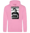 Женская толстовка (худи) Eminem in police Розовый фото