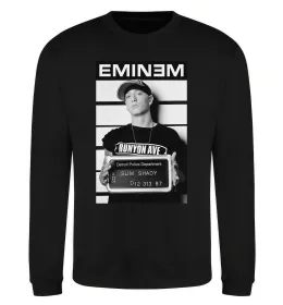 Свитшот Eminem in police Черный фото