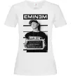 Женская футболка Eminem in police Белый фото