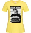 Женская футболка Eminem in police Лимонный фото