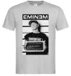 Мужская футболка Eminem in police Серый фото