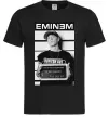 Мужская футболка Eminem in police Черный фото