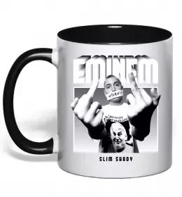 Чашка с цветной ручкой