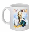 Чашка керамическая Eminem Rap God Белый фото