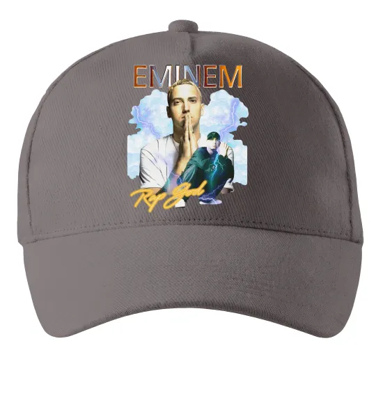 Кепка Eminem Rap God Серый фото