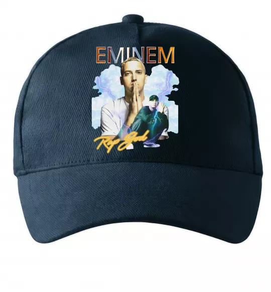 Кепка Eminem Rap God Темно-синий фото