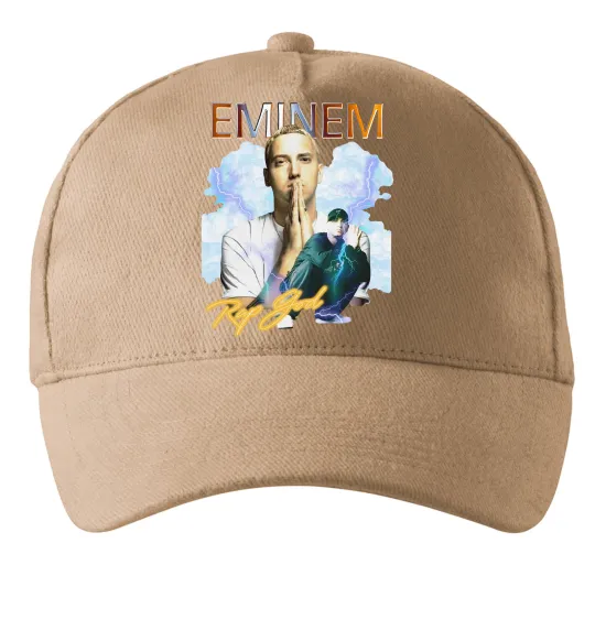 Кепка Eminem Rap God Песочный фото