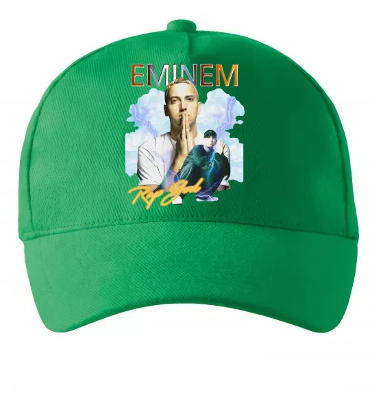 Кепка Eminem Rap God Зеленый фото