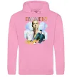 Жіноча толстовка (худі) Eminem Rap God Рожевий фото