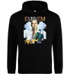 Женская толстовка (худи) Eminem Rap God Черный фото