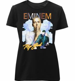 Жіноча преміум футболка Eminem Rap God