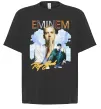 Футболка Оверсайз Eminem Rap God Черный фото