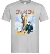 Мужская футболка Eminem Rap God Серый фото