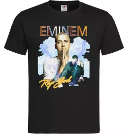 Мужская футболка Eminem Rap God Черный фото