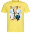 Мужская футболка Eminem Rap God Лимонный фото