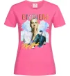Жіноча футболка Eminem Rap God Яскраво-рожевий фото