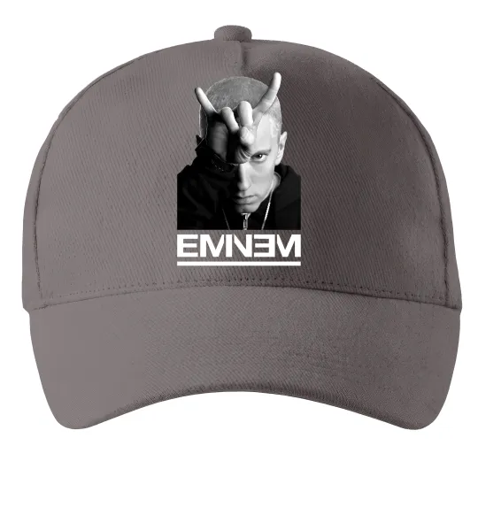 Кепка Eminem чорно-білий Серый фото