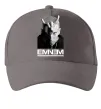 Кепка Eminem чорно-білий Серый фото