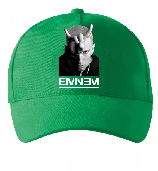 Кепка Eminem чорно-білий Зеленый фото