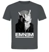 Чоловіча футболка Eminem чорно-білий Графіт фото