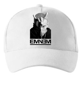 Кепка Eminem чорно-білий