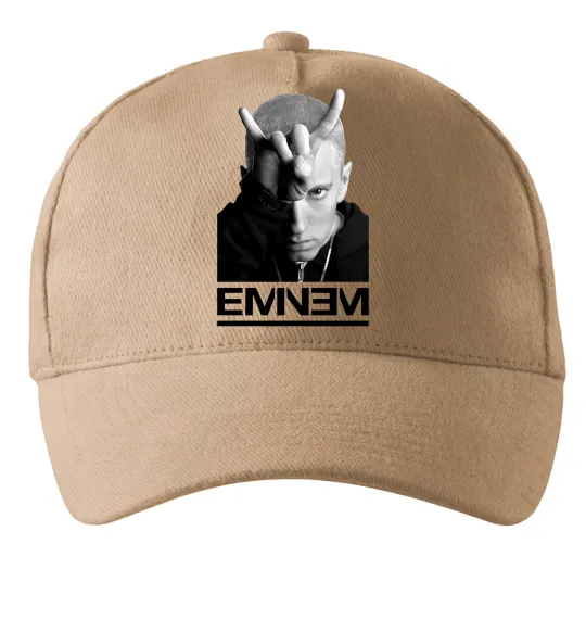 Кепка Eminem чорно-білий Песочный фото
