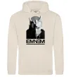 Жіноча толстовка (худі) Eminem чорно-білий Таш фото