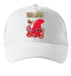 Кепка Red Hot Chili Peppers octopus Білий фото