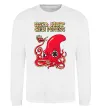 Свитшот Red Hot Chili Peppers octopus Белый фото