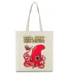 Еко-сумка Red Hot Chili Peppers octopus Бежевий фото