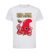 Детская футболка Red Hot Chili Peppers octopus Белый фото