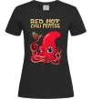 Женская футболка Red Hot Chili Peppers octopus Черный фото